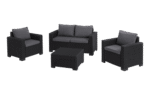 California 4 Seater Lounge set - Grey