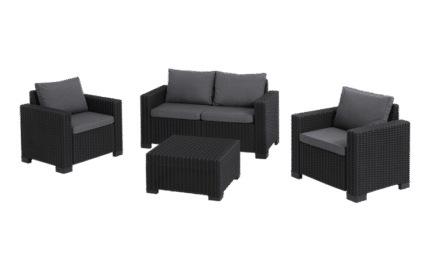 California 4 Seater Lounge set - Grey