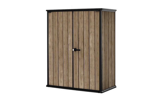 Signature 1400L High Store Storage Cabinet - Ashwood Brown