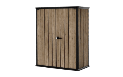 Signature 1400L High Store Storage Cabinet - Ashwood Brown