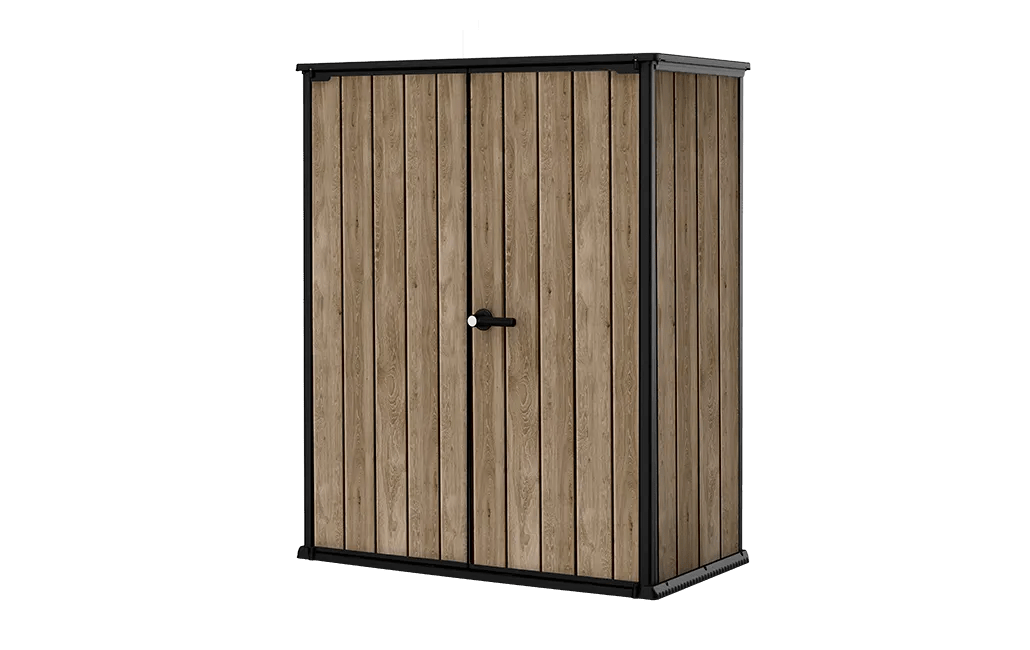 Signature 1400L High Store Storage Cabinet - Ashwood Brown