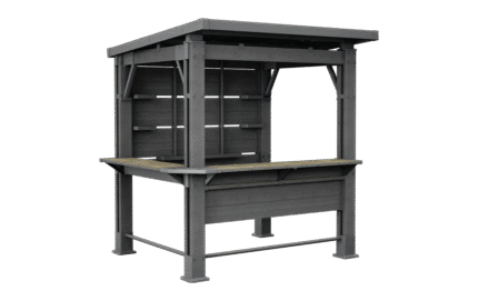 Signature Bar Gazebo - Ashwood Brown