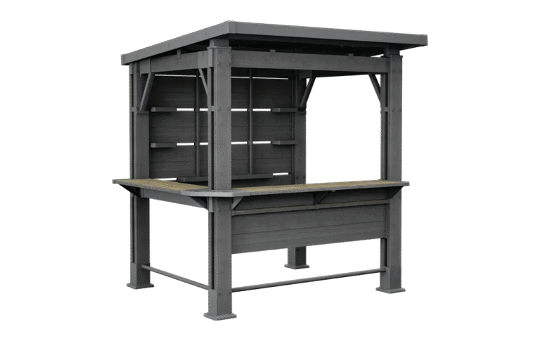 Signature Bar Gazebo - Ashwood Brown