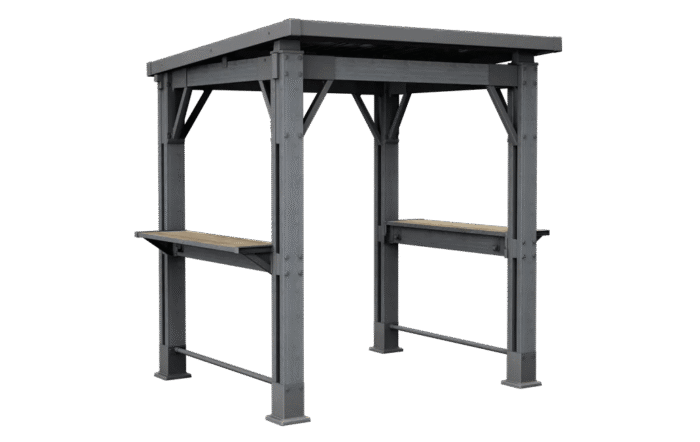 Signature Grill Gazebo - Ashwood Brown