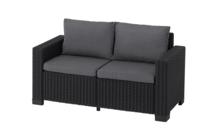 California 2 Seater Sofa - Grey