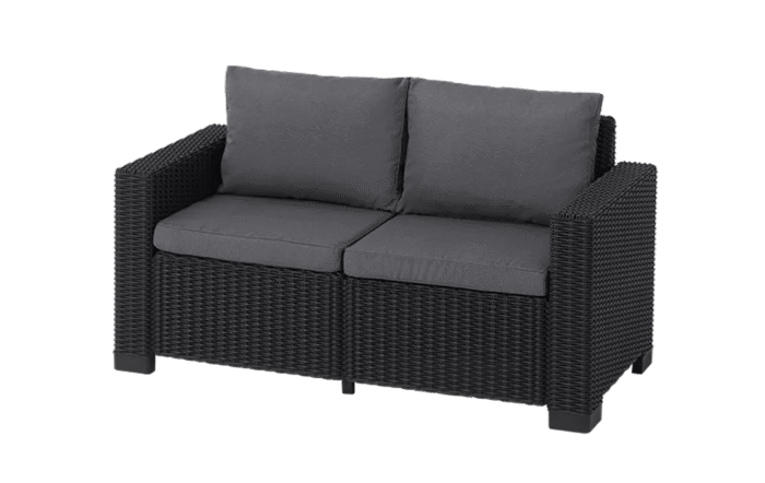 California 2 Seater Sofa - Grey