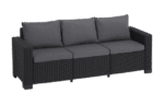 California 3 Seater Sofa - Grey
