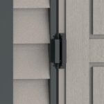 Duramax Evermore - 4ft x 6ft Plastic Garden Shed in Grey