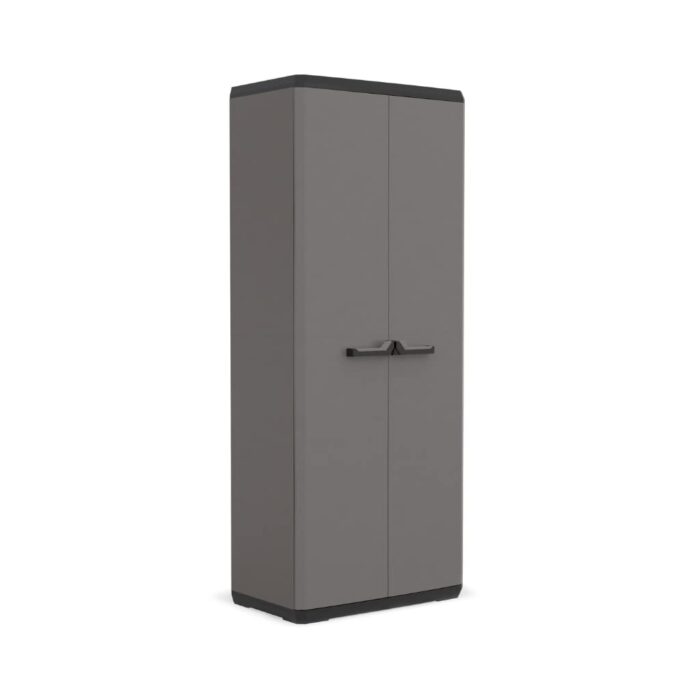 Keter Alto Più Closet, Made of Resin, Grey, 68 x 39 x 166 cm - Image 1