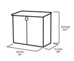 Keter Store it Out Midi Wheelie Bin Box Beige / Brown - Image 9