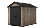 Signature Apex Shed 7.5x9ft - Ashwood Brown