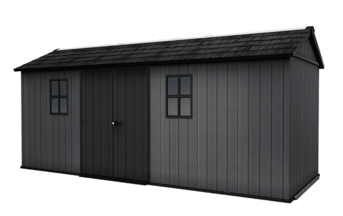 Newton Plus Shed 17x7.5ft - Grey