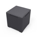 Keter Marie Outdoor Lounge Set | 2 Sofas + Vigo Storage Table + Cushions | Rattan-Effect Finish | Weatherproof Resin | 15-Min Easy Assembly | 3-Year Guarantee - Image 3