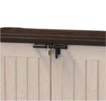 Keter Store It Arc Outdoor Garden Shed, 1200 Litres, Taupe/Beige - Image 6
