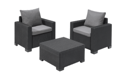 California Balcony Set - Grey