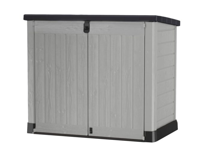 Keter Store It Out Pro Outdoor Garden Furniture Storage Shed Grey| Fade Free | All Weather Resistant | Safe and Secure | Zero Maintenance | 5 year Warranty - Image 1