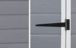 Keter Manor Outdoor Garden Storage Shed, Grey, 4 x 3 ft - Image 7