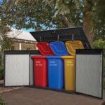 Keter Grande Store Outdoor Double Door Garden Furniture Storage Shed Grey Duotech+ Wood Look and Feel | Fade Free | All Weather Resistant | Safe and Secure | Zero Maintenance - Image 10