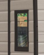 Keter Manor Outdoor Apex Double Door Garden Storage Shed 6 x 5ft Beige Brown Wood effect | Fade Free | All Weather Resistant | Safe and Secure | Zero Maintenance | 15 year Warranty - Image 7