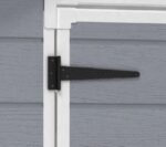 Keter Manor Outdoor Plastic Garden Storage Shed, Grey, 6 x 8 ft - Image 8
