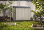 Keter Store It Out Premier XL Outdoor Garden Storage Shed, Grey and Black, 141 x 82 x 123.5 cm - Image 2