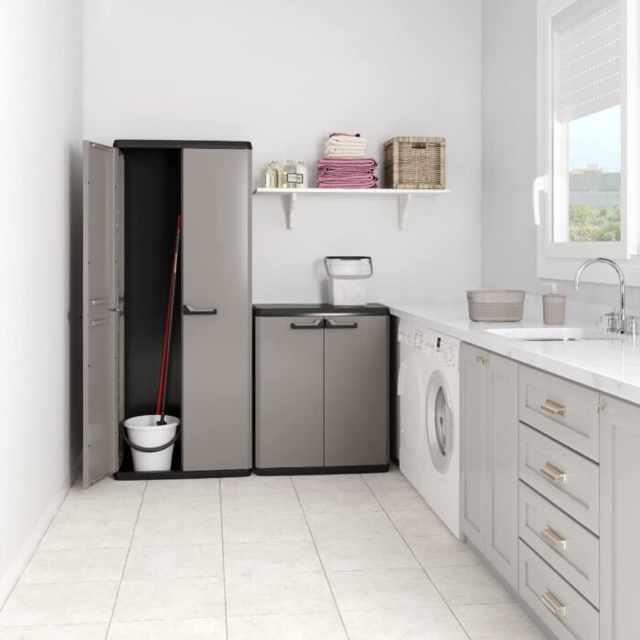 Keter Alto Più Closet, Made of Resin, Grey, 68 x 39 x 166 cm - Image 3