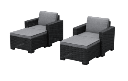 California Balcony Deluxe set - Grey
