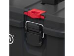 Keter Stack n' Roll Modular DIY Toolbox, Stackable, Lightweight, Durable, Water Resistant, Black - Image 5