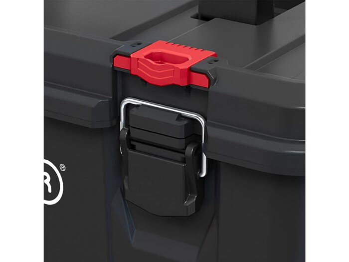 Keter Stack n' Roll Modular DIY Toolbox, Stackable, Lightweight, Durable, Water Resistant, Black - Image 5