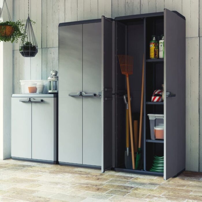 Keter Alto Più Closet, Made of Resin, Grey, 68 x 39 x 166 cm - Image 5