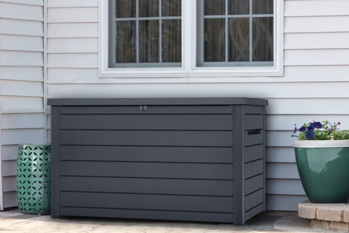 Keter Ontario Garden Storage Box for Cushions - Image 6