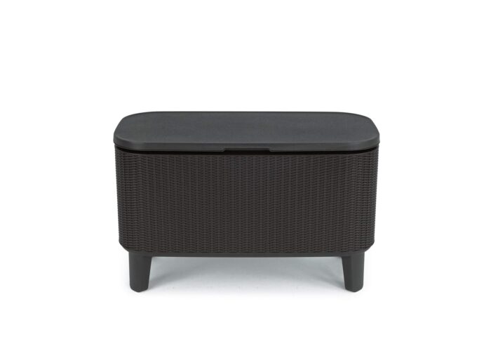 Keter Bevy BAR Cocktail Table, Polypropylene, Anthracite Grey - Image 2