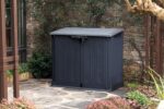 Keter 249319 Store it Out Nova Outdoor Garden Storage Shed, 32 x 71.5 x 113.5 cm, Dark Grey with Light Grey Lid - Image 10