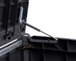 Keter Ontario XXL Cushion Box, Storage Box, Anthracite, 870 Litres, Wood Look with Gas Pressure Springs, Approx. 146 x 82 x 86 (H) cm - Image 6