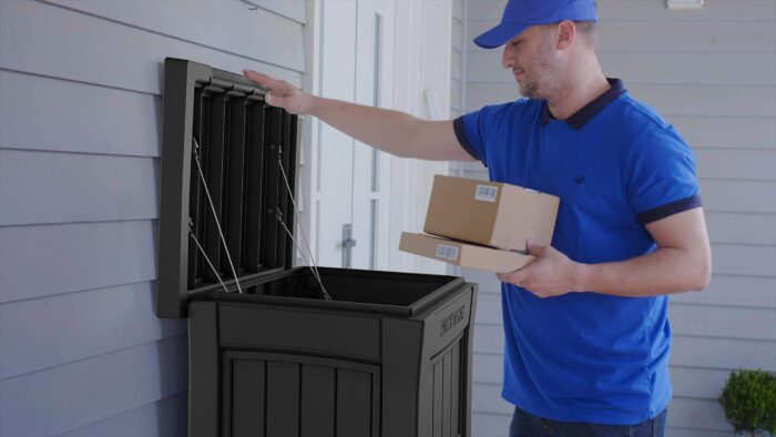 Keter Parcel Drop Box Graphite - Image 3