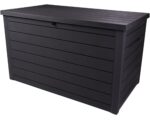 Keter Ontario XXL Cushion Box, Storage Box, Anthracite, 870 Litres, Wood Look with Gas Pressure Springs, Approx. 146 x 82 x 86 (H) cm - Image 8