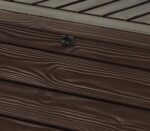 Keter Westwood 570L Outdoor 75% recycled Garden Furniture Storage Box Brown Wood Panel Effect ; Fade Free ; All Weather Resistant ; Safe and Secure ; Zero Maintenance ; 2 year Warranty - Image 5