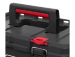 Keter Stack n' Roll Modular DIY Toolbox, Stackable, Lightweight, Durable, Water Resistant, Black - Image 6