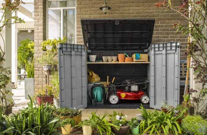Keter Store It Out Pro Outdoor Garden Furniture Storage Shed Grey| Fade Free | All Weather Resistant | Safe and Secure | Zero Maintenance | 5 year Warranty - Image 4