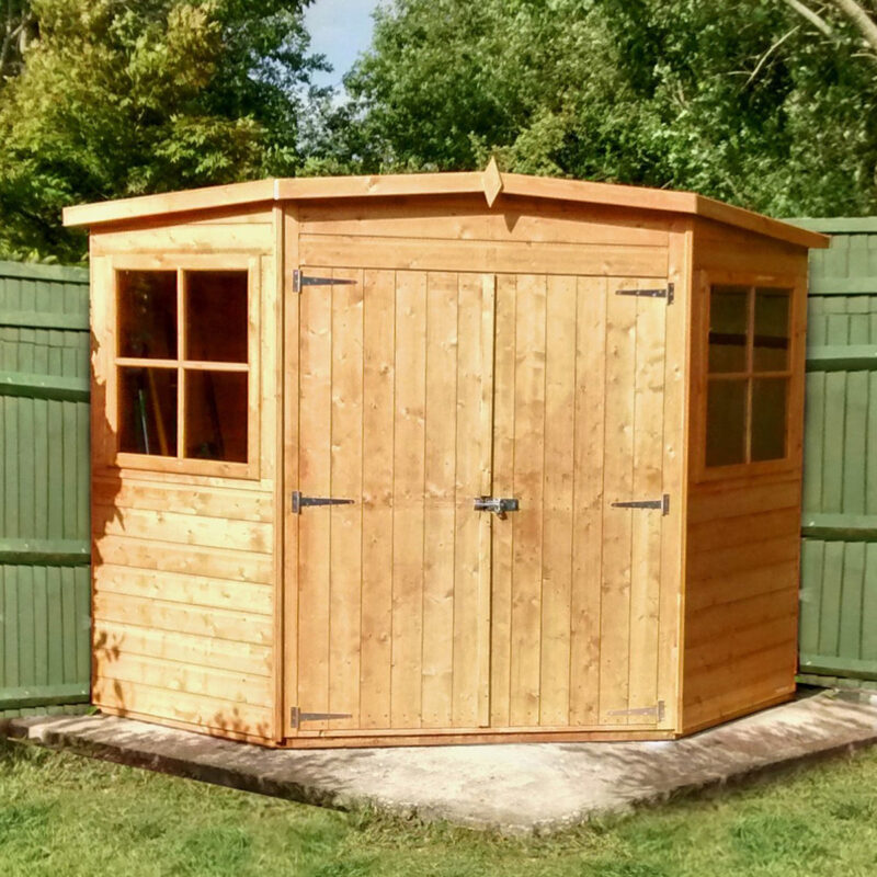 Shire Shiplap 10ft x 10ft Corner Shed