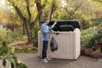 Keter Store It Out Ultra Outdoor Garden Storage Shed, 177 x 113 x 134 cm - Beige and Brown - Image 11