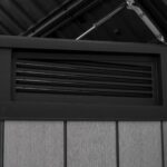 Keter Grande Store Outdoor Double Door Garden Furniture Storage Shed Grey Duotech+ Wood Look and Feel | Fade Free | All Weather Resistant | Safe and Secure | Zero Maintenance - Image 13