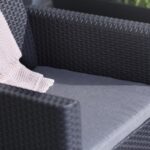 Keter Marie Outdoor Lounge Set | 2 Sofas + Vigo Storage Table + Cushions | Rattan-Effect Finish | Weatherproof Resin | 15-Min Easy Assembly | 3-Year Guarantee - Image 8