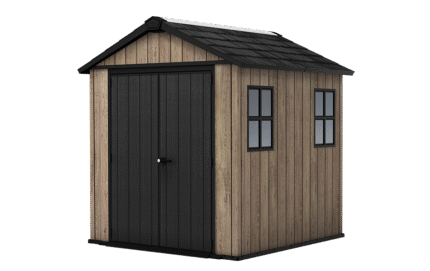 Signature Apex Shed 7.5x7ft - Ashwood Brown