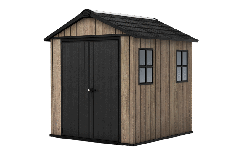 Signature Apex Shed 7.5x7ft - Ashwood Brown