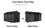 Newton Plus Shed 13x7.5ft - Grey