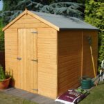 Shire Shiplap 8ft x 6ft Apex Shed (Single Door)