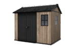Signature Apex Shed 9x7.5ft - Ashwood Brown