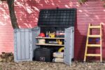 Keter Store It Out Nova Outdoor Garden Furniture Storage Shed Light Grey with Dark Grey Lid | Fade Free | All Weather Resistant | Safe and Secure | Zero Maintenance | 5 year Warranty - Image 5