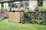 Keter Store It Arc Outdoor Garden Shed, 1200 Litres, Taupe/Beige - Image 9